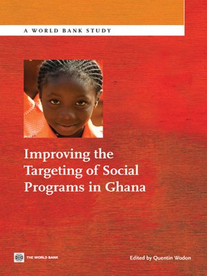 cover image of Improving the Targeting of Social Programs in Ghana